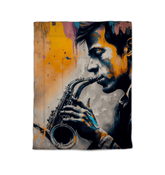 Saxophone Sorcery Comforter - Twin - Beyond T-shirts